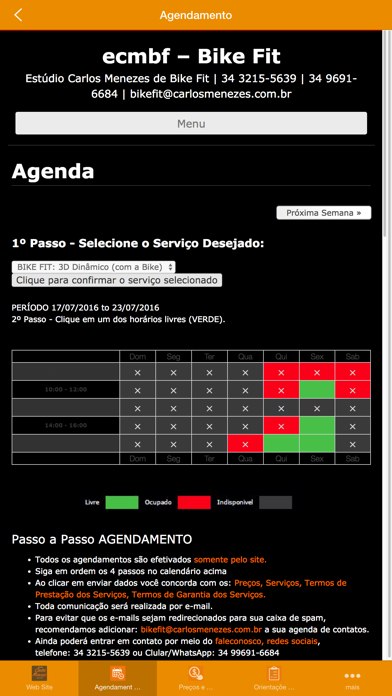 Screenshot #3 pour Bike Fit - ecmbf