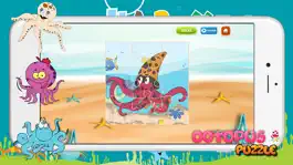 Game screenshot Octopus Marine Animal Puzzles Jigsaw Matching Diversion Games For Kid's And Toddler Kindergarten apk