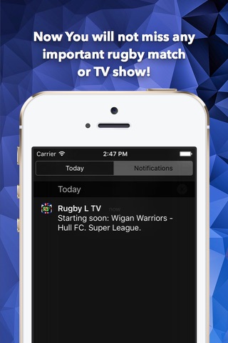 Rugby League on UK TV: schedule of all Rugby L matches on Britain TV screenshot 2