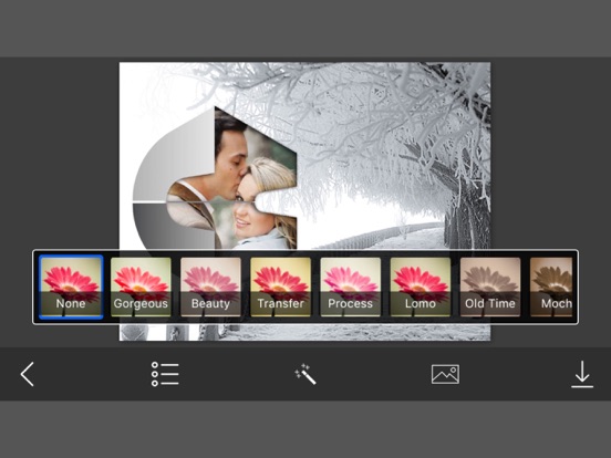 Screenshot #5 pour 3D Snowfall Photo Frame - Amazing Picture Frames & Photo Editor