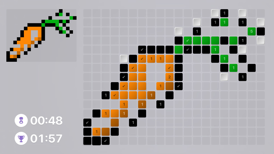 #3. Imagers - The Pixel Art Puzzle Game (iOS) 由: Hydra Softworks