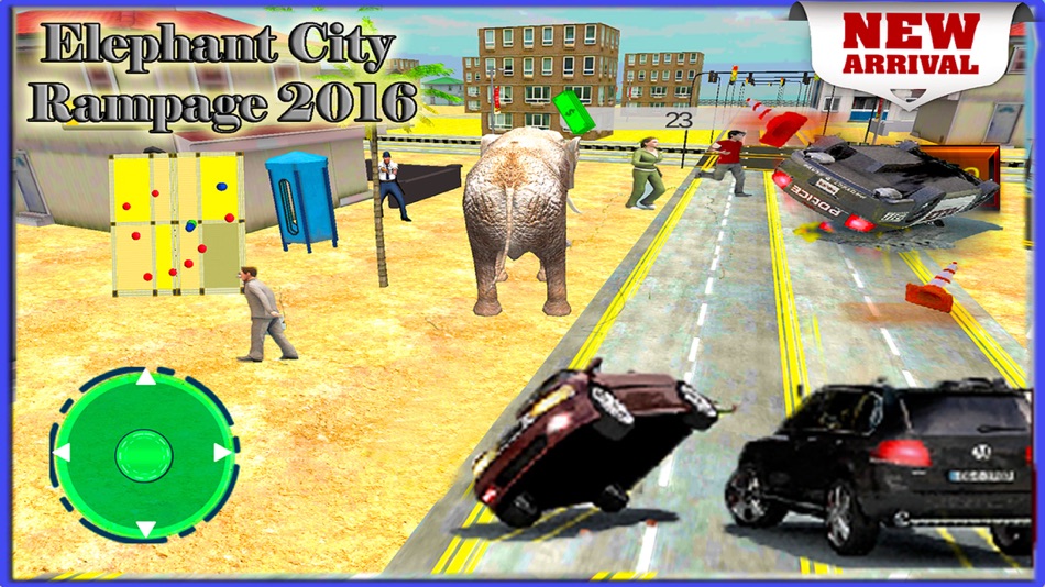 Elephant Run Simulator 2016 – Non Stop City Rampage & Crashing Defense against Hunters and Bulls - 1.0 - (iOS)