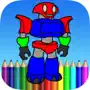 Robot Coloring Book For Kids