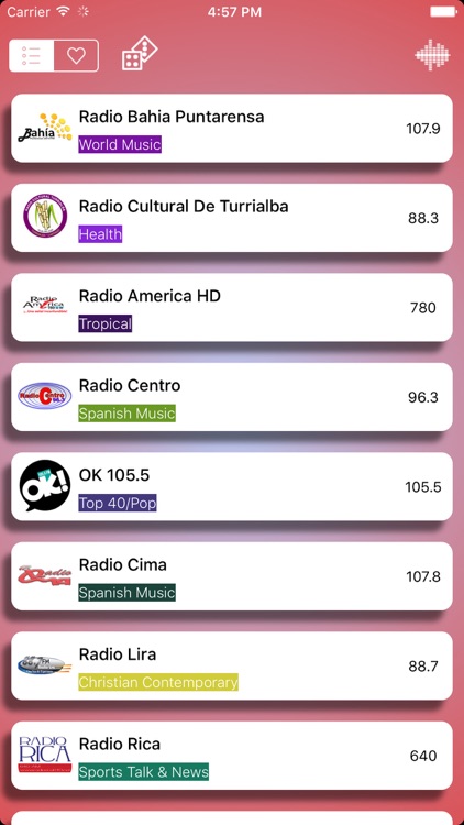 Radio Costa Rica - FM AM