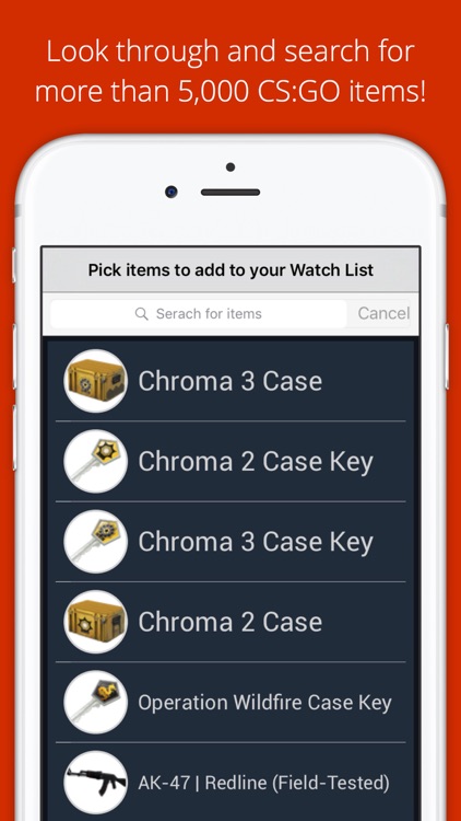 Market for CS GO - Monitor prices of skins & items from Counter Strike Global Offensive on STEAM Community - Lite version screenshot-3