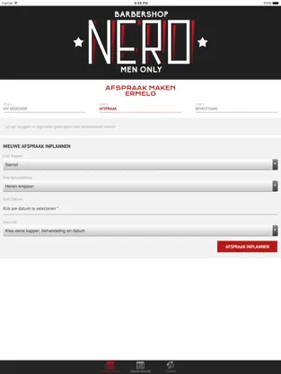 Captura de Pantalla 1 Nero Barbershop iphone