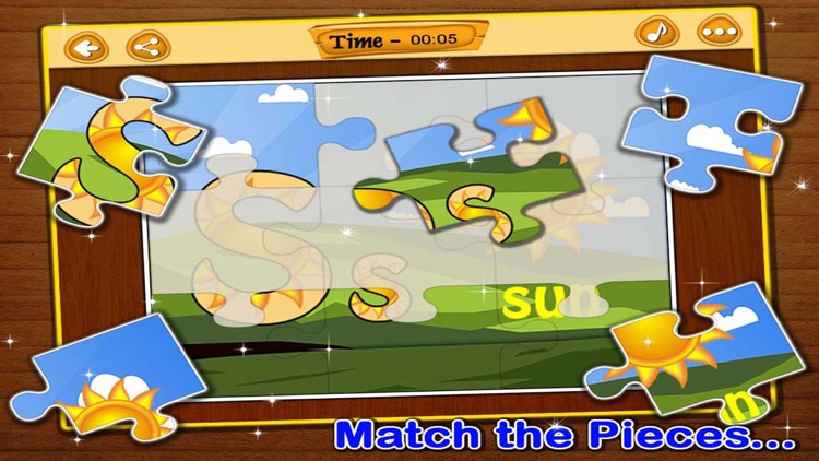 Learn ABC Kids Jigsaw Puzzle