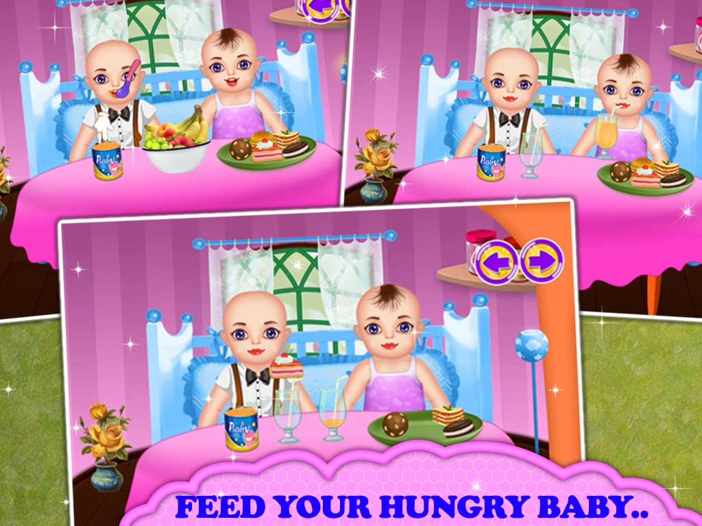 Newborn Twins Baby Care - Kids Games for Girls screenshot 7