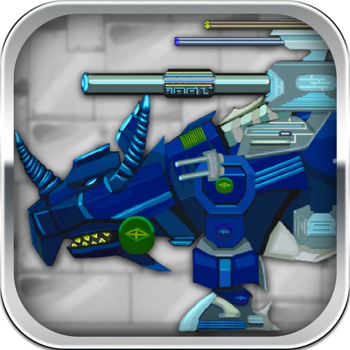 Triceratops : Robot Dinosaur Trivia & Arcade & Funny Puzzle Game iOS App
