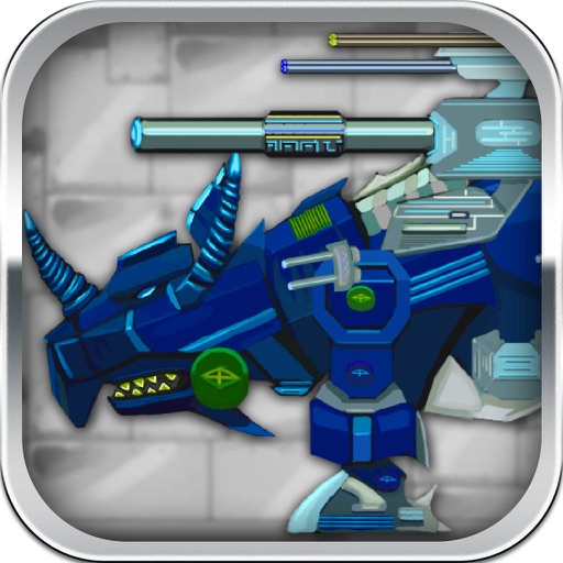 Triceratops : Robot Dinosaur Trivia & Arcade & Funny Puzzle Game Icon