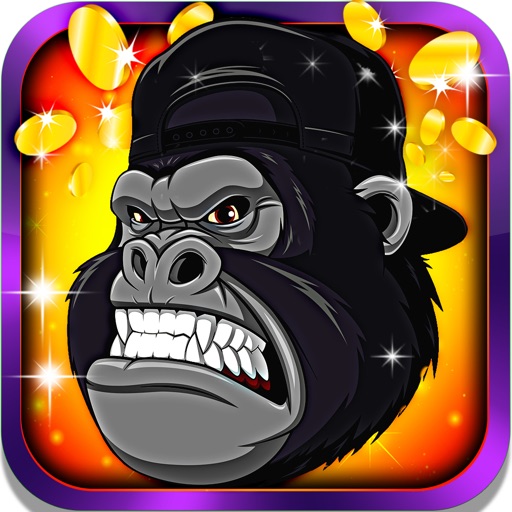 Great Apes Slots: Be the wagering master and beat the African Gorilla odds iOS App