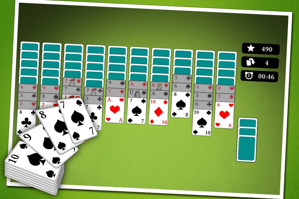 Spider Solitaire 2 screenshot 3