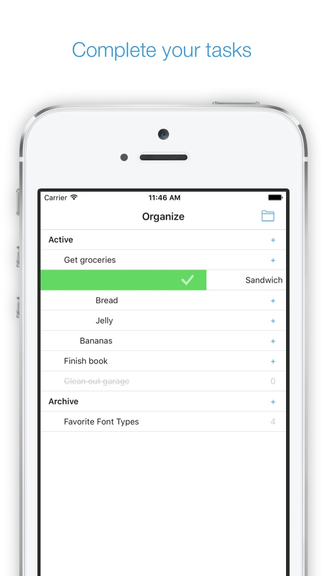 Organize - Thought Tracker