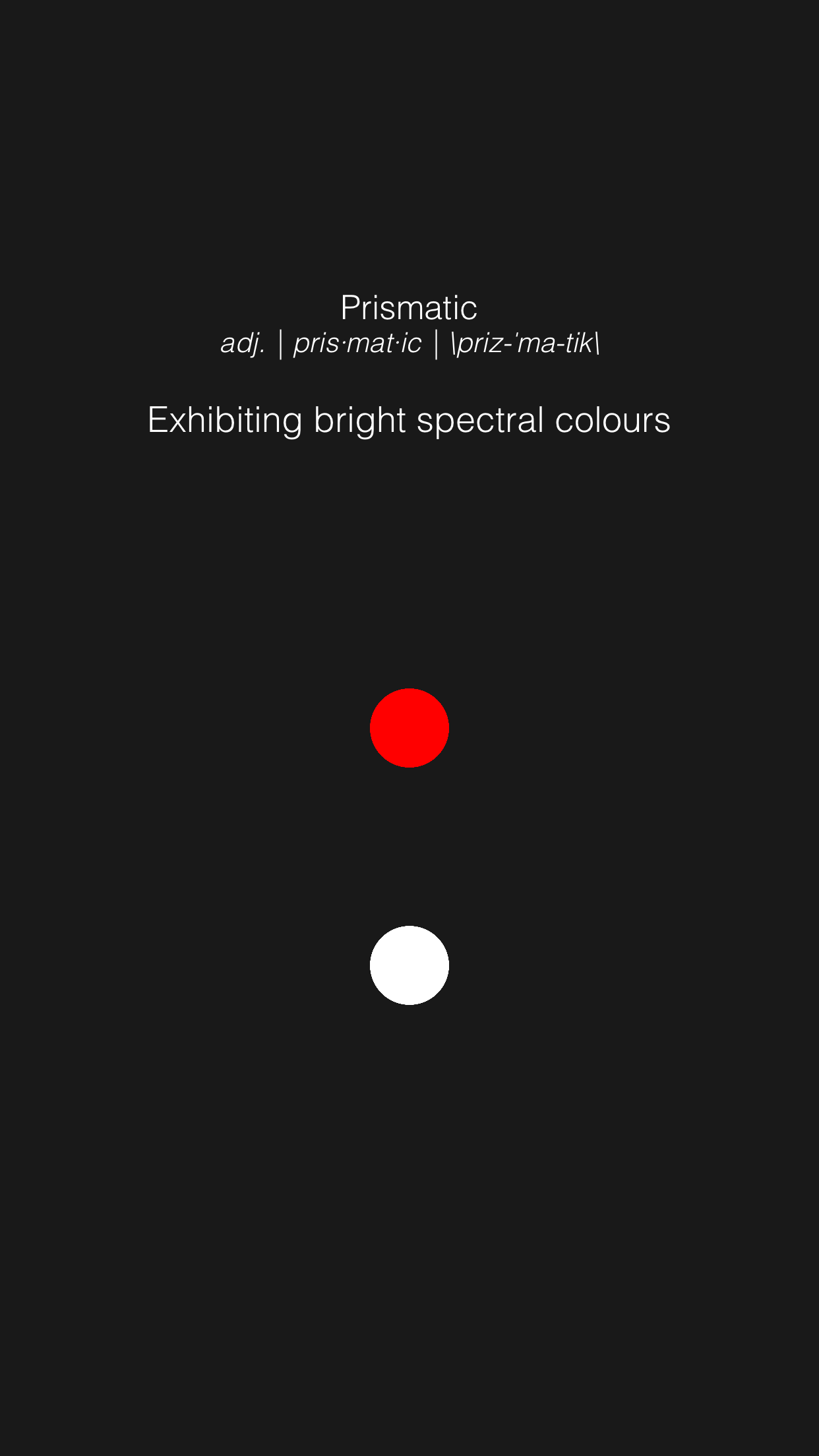 Prismatic - Spectrum Of Colour