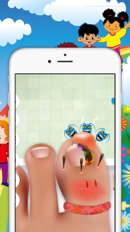 #4. العاب اطفال : طبيب الاصبع (iOS) 由: Behar Albarmajyat ,LLC