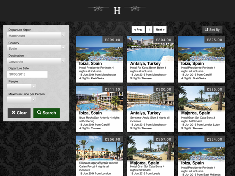 Screenshot #4 pour City Breaks Holidays and Boutique Hotels