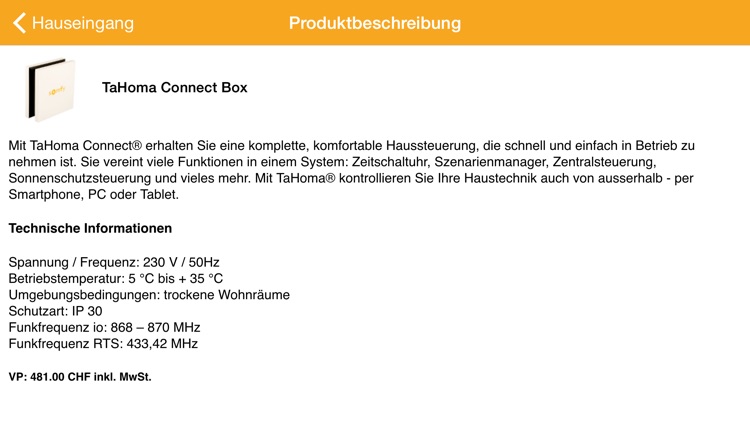 Somfy Smart Home Konfigurator CH