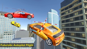 Flying Helicopter Car: Futuristic Autopilot Flight screenshot #3 for iPhone