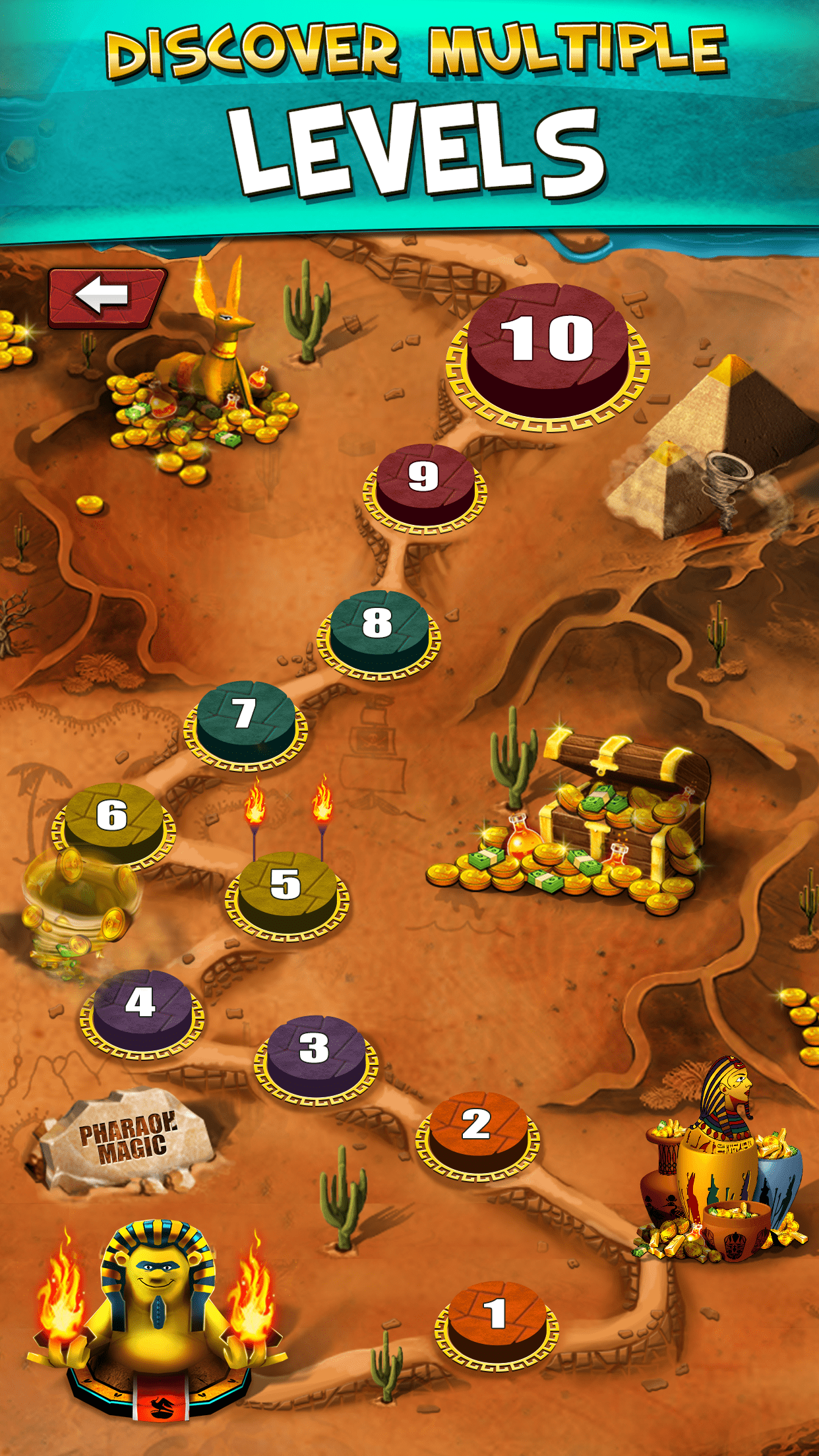 Pharaoh's Party: Coin Pusher