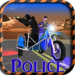 Dangerous robbers & Police chase simulator - Dodge through highway traffic and arrest dangerous robbers app icon