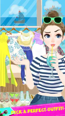 Game screenshot Summer Holiday - Girls SPA, Makeup and Dress Up Beauty Salon hack