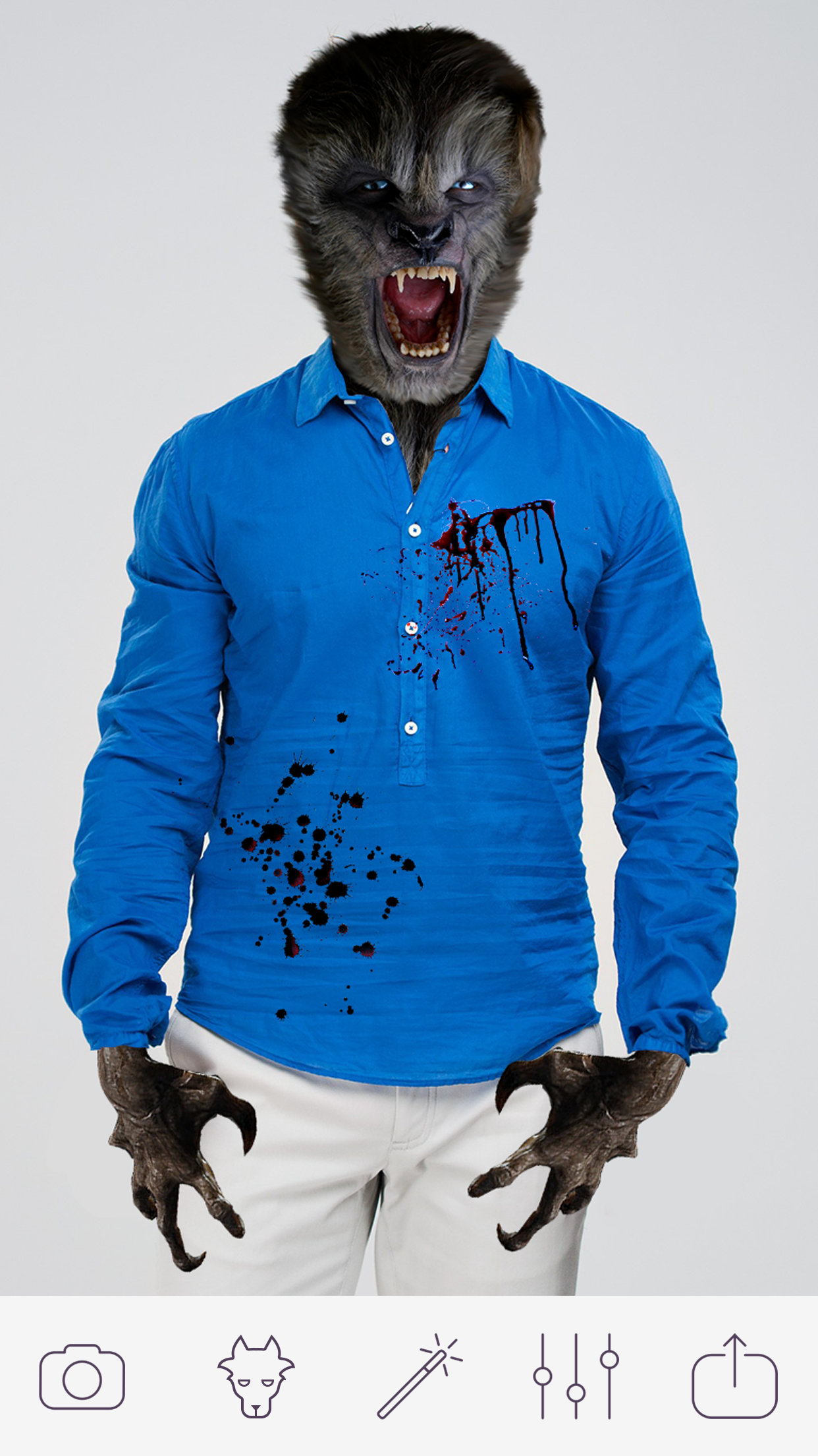 Werewolf Camera Photo Booth - Vampire Photo Effect for Instagram