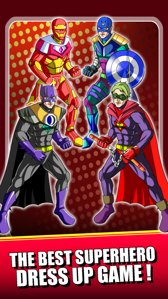 Create Superhero Captain - Dress Up Games For Batman & Superman Edition - 1.4 - (iOS)