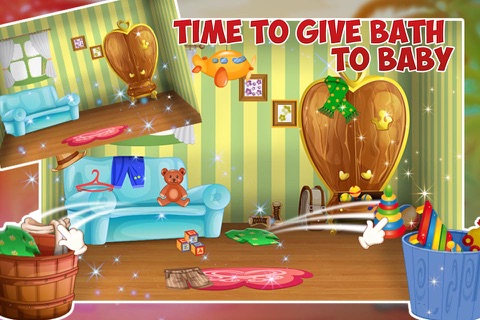 Baby Photo Booth Selfie – Crazy kids’ bath, dress up & salon game screenshot 2