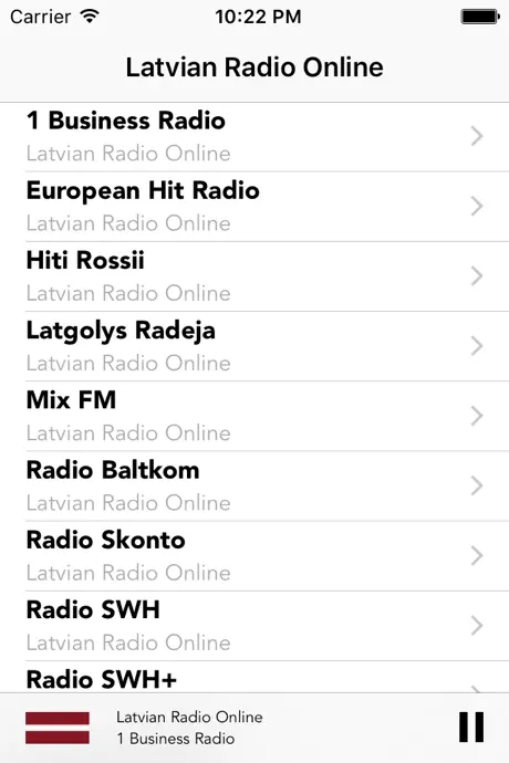 Latvian Radio Online