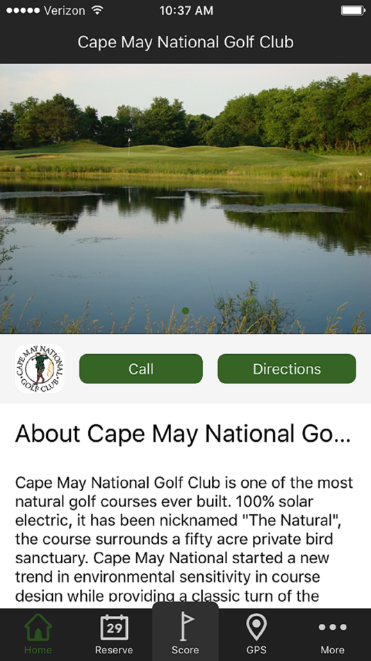 Cape May National Golf Club - Scorecards, GPS, Maps, and more by ForeUP Golf - 1.0 - (iOS)