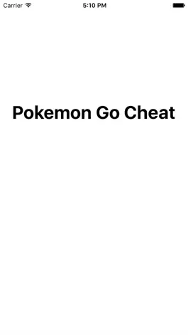 Game screenshot CHEAT For Pokemon Go mod apk