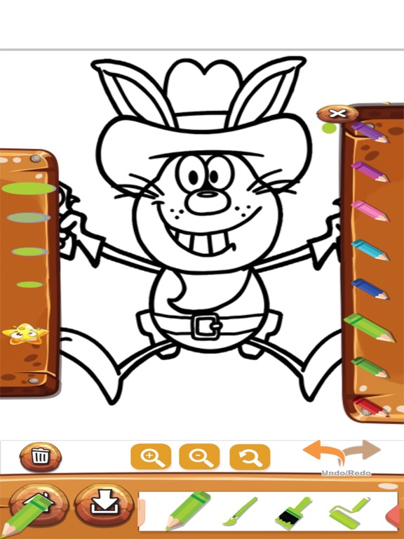 Screenshot #5 pour cartoon coloring and painting book for little kid