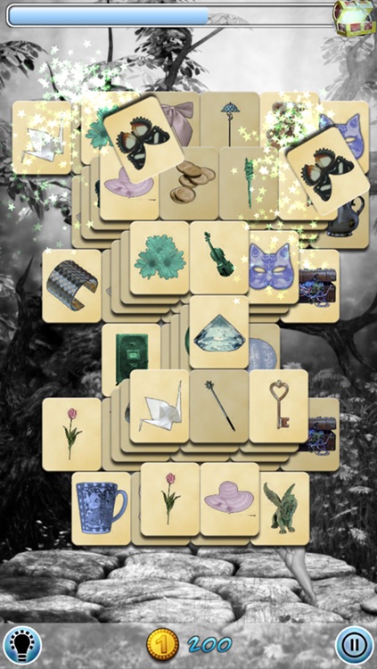 Hidden Mahjong: Elven Woods