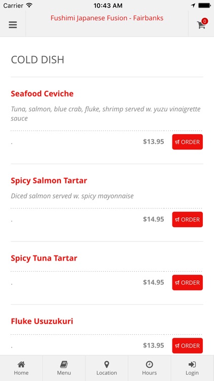 Fushimi Japanese Fusion - Fairbanks Online Ordering