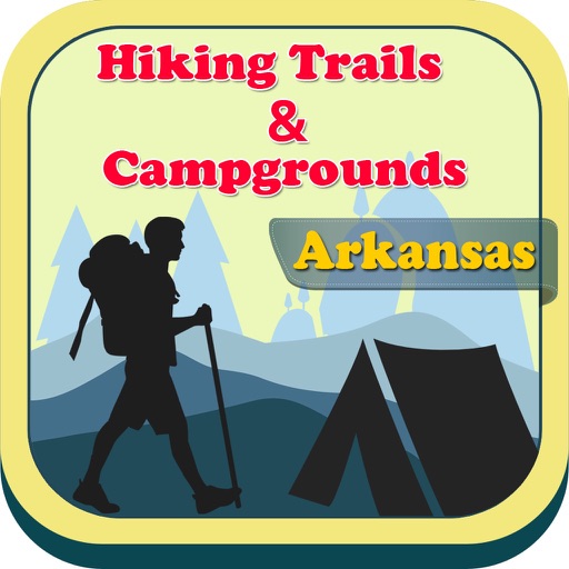 Arkansas - Campgrounds & Hiking Trails icon