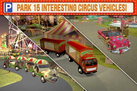 Amusement Park Fair Ground Circus Trucker Parking Simulatorのおすすめ画像5