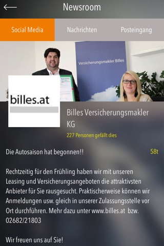 Billes Versicherungsmakler screenshot 2