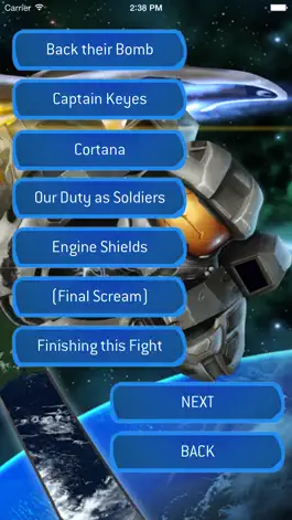 Game screenshot MCC: Halo Dialogue apk