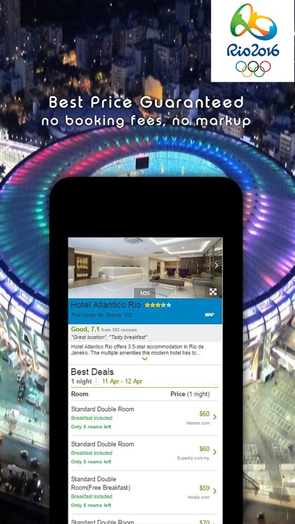 Rio de Janeiro Hotel Search, Compare Deals & Book With Discount