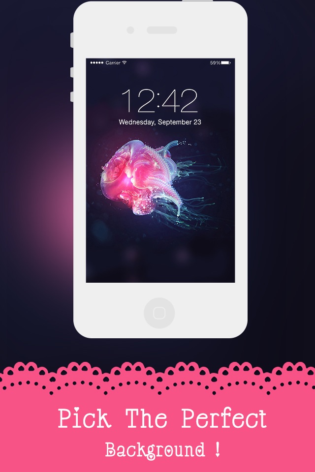 Stylish Pink Live Wallpapers & Backgrounds – HD quality Girly Theme Lock Screen Wallpaper screenshot 2
