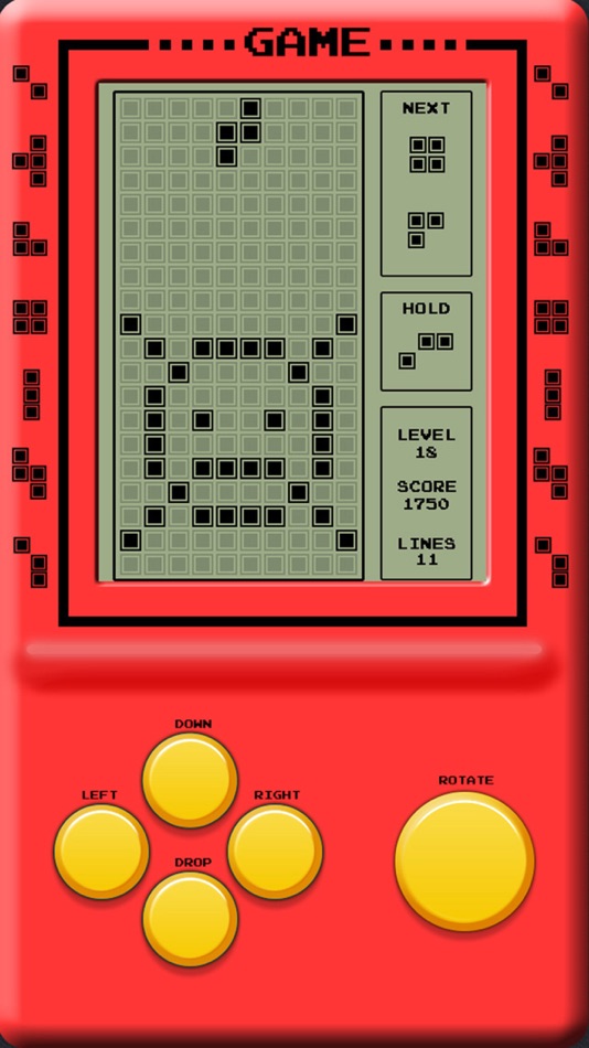#4. Classic Brick Game - Retro Block Style (iOS) By: GameZen, Inc.