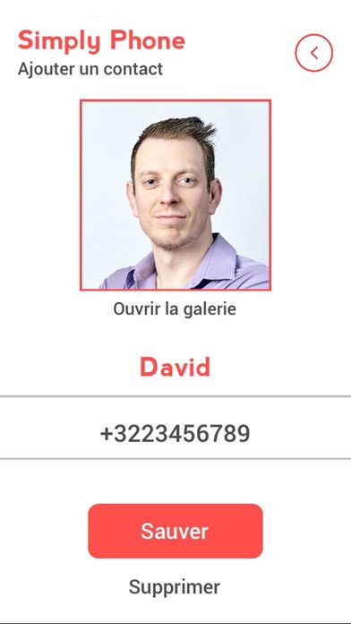 Screenshot #3 pour Simply Phone
