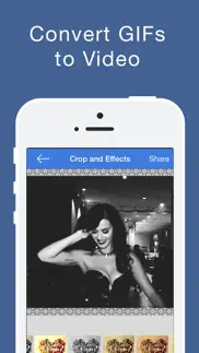 gifshare: post gifs for instagram as videos iphone screenshot 3
