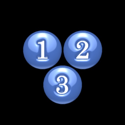 Magnetic Number Ball Icon