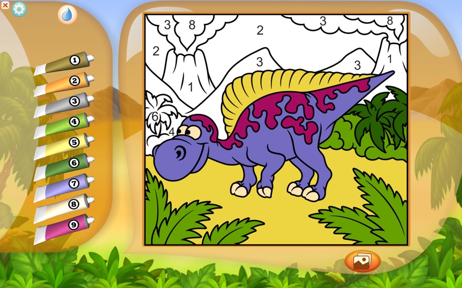 #2. Paint by Numbers - Dinosaurs + (macOS) 由: Kedronic UAB