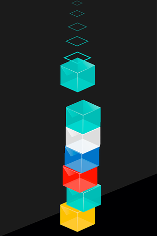 Color Tower - Falling Boxes screenshot 3