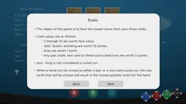 rummy three card poker iphone screenshot 4