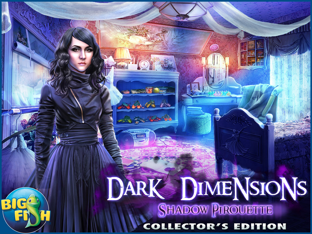 Dark Dimensions: Shadow Pirouette HD - A Scary Hidden Object Game screenshot 6