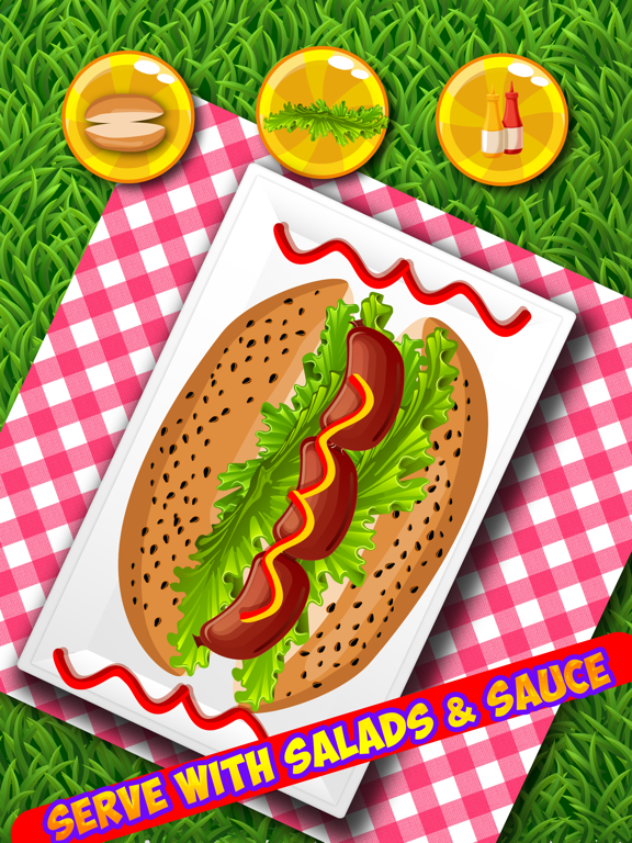 Screenshot #4 pour Hotdog fever-Crazy Fast Food cooking fun & kitchen scramble game for Kids,Girls,Boys & Teens