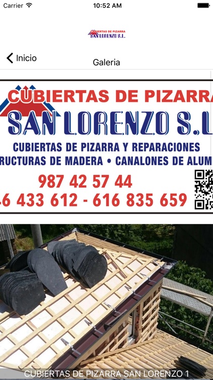 CUBIERTAS DE PIZARRA SAN LORENZO screenshot-3